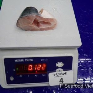Intertek inspection of frozen Pangasius steak before export from Vietnam