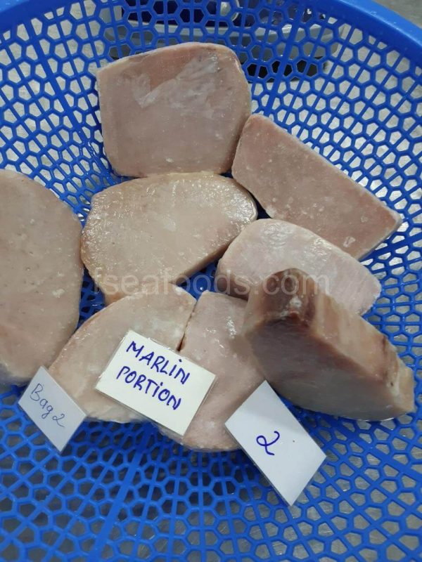 frozen marlin fish portions, supplied by F Seafood Vietnam.